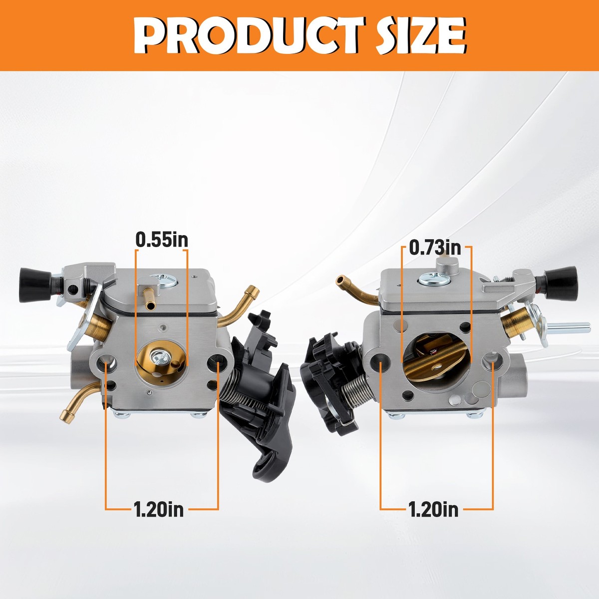 ZAMDOE Carburateur Pour Tronçonneuse à Essence Husqvarna 445 445E 450 450E, Pour Jonsered CS2245 - Foto 3