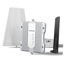 Cell Phone Booster for Home Up to 3,000 sq ft, Cell Booster Data for Sliver