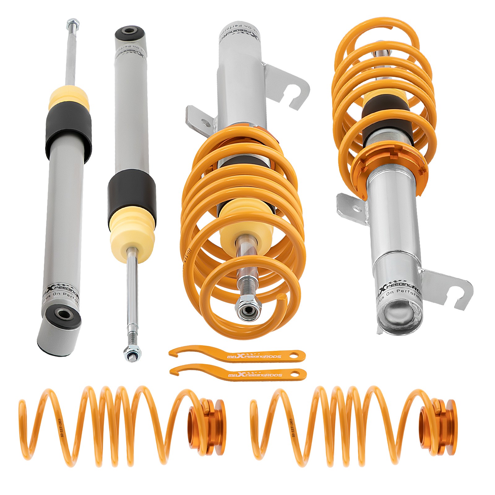 maXpeedingrods Coilovers for Ford Fiesta Mk6 1.3 1.4 1.6 TDCi 2001-08 JH JD