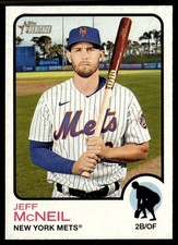2022 Topps Heritage Jeff McNeil New York Mets #389