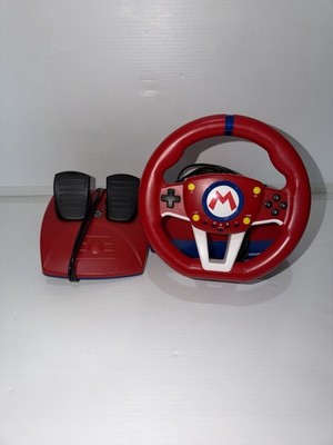 HORI Mario Kart Racing Pro Deluxe NSW-204U Racing Wheel/Pedal Set