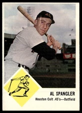 1963 Fleer Al Spangler #39