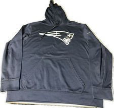 New England Patriots NFL Team Apparel Nike Therma-Fit Hoodie Men's XL