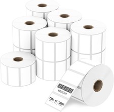 4"x6" Direct Thermal Shipping Labels for Zebra Rollo Printers Fanfold and Rolls