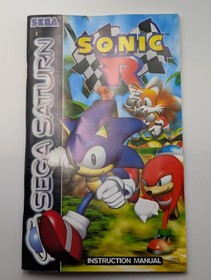 Sonic R - Sega Saturn - Complete with Manual - PAL Tested
