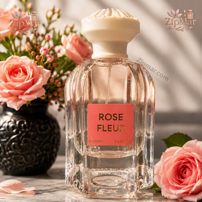 Rose Fleur EDP 3.4fl oz/100 ml Women Floral Rose Perfume Jean Rish Fast Shipping