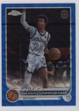 2022 Chrome OTE Overtime Elite Blue Wave Refractor 66/99 Naasir Cunningham 0co5
