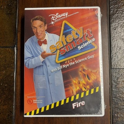 Disney Safety Smart Science 2-Dvd Bundle Bill Nye Fire Timon & Pumbaa Goes Green