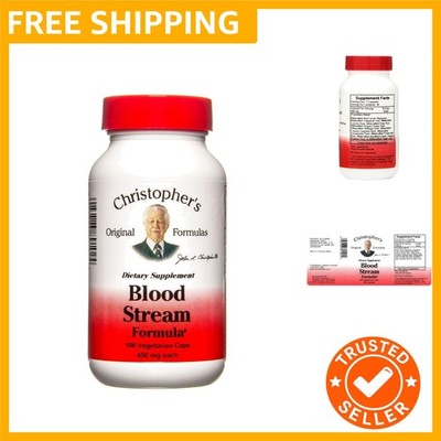 Blood Stream Formula - Blood Circulation Supplements - Supports Vein Elastici...
