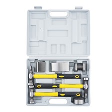 7 Piece Panel Tool Set Auto Body Hammer Dolly Kit Car Repair Steel Handle 7 Piece Panel Tool Set Auto Body Hammer Dolly Kit Car Repair Steel Handle