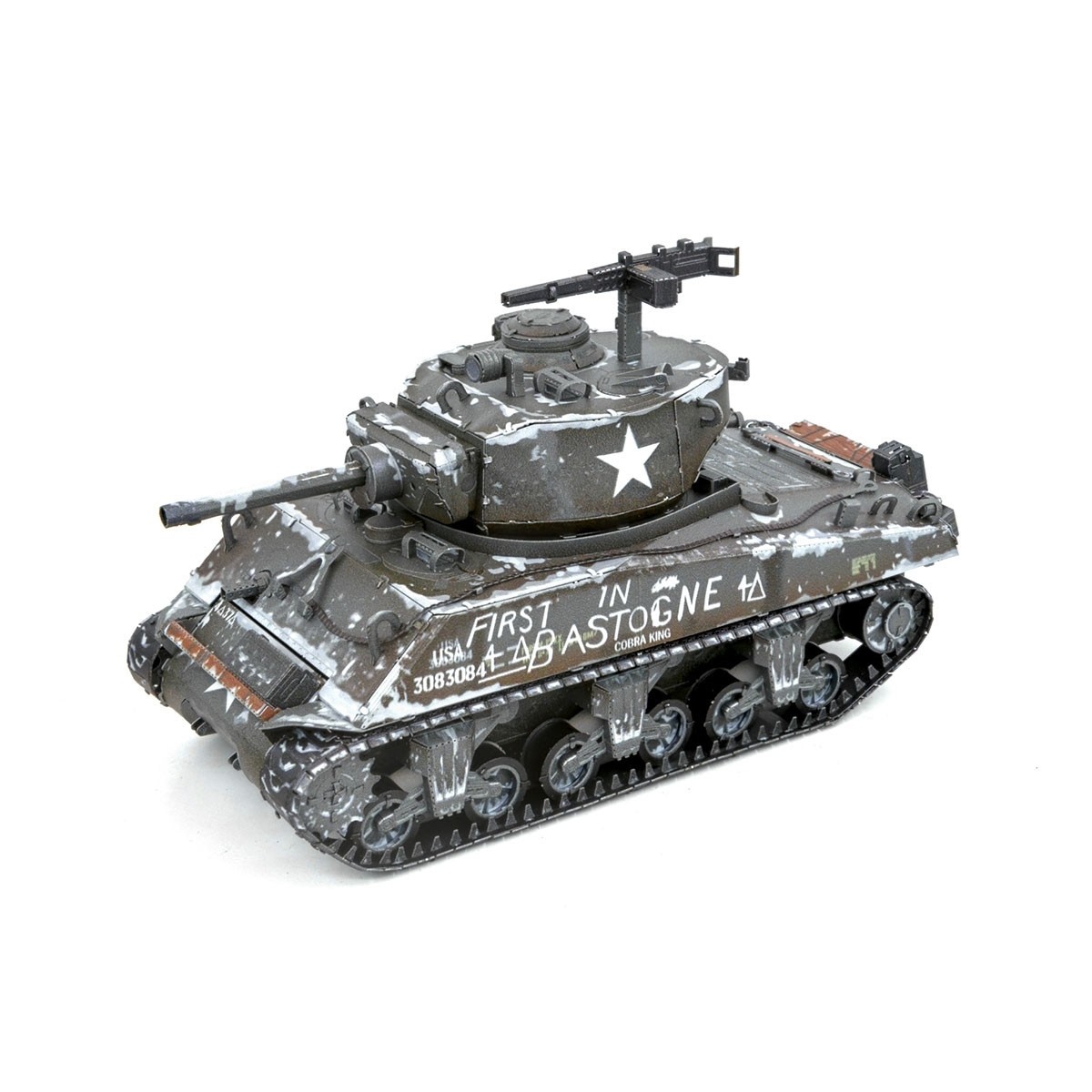 Fascinations Premium Series M4 SHERMAN WWII US Tank Metal Earth