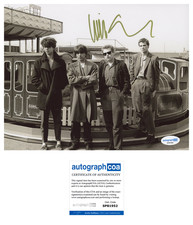 Will Sergeant ‘Echo And The Bunnymen’ Band Guitarist Signed 8x10 Photo ACOA