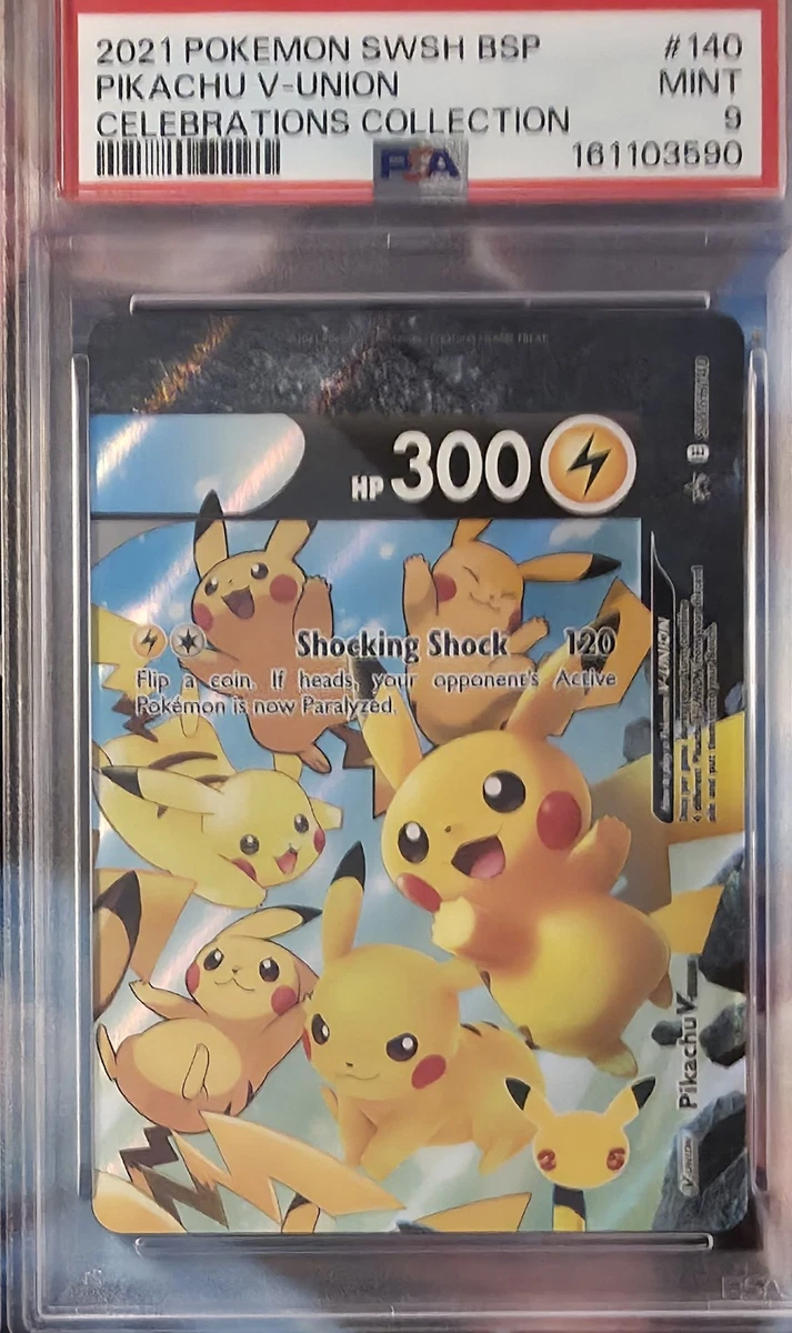Pikachu V-Union SWSH140 SWSH: Sword & Shield Promo Cards for sale
