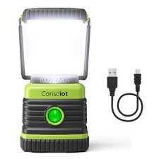 Led Camping Lantern Rechargeable Camping Lights 1000lm 4 Light Modes 4400mah Pow