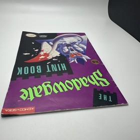 Shadowgate Nes Strategy Guide Hint Book Only