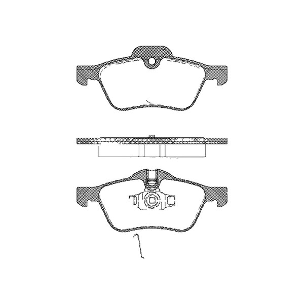 Bremsbelagsatz Scheiben 18,3 Mm Triscan Iam-Expertise FüR U.A. Mini-image