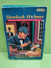 Sega Sherlock Holmes ~ Consulting Detective Vol II - Sega CD-CIB-Mint Game Discs