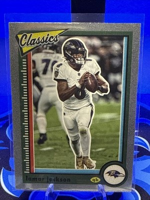 2022 Panini Classics Premium Stock #6 Lamar Jackson