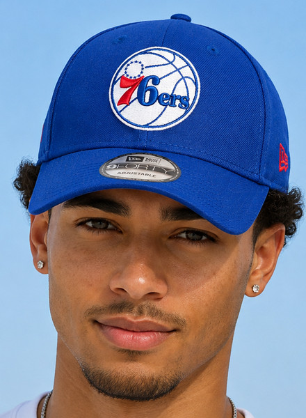 Philadelphia 76Ers New Era 9Forty The League Nba Team Kappe-image