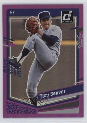 2023 Panini Donruss Holo Purple Tom Seaver #190 HOF 18sj