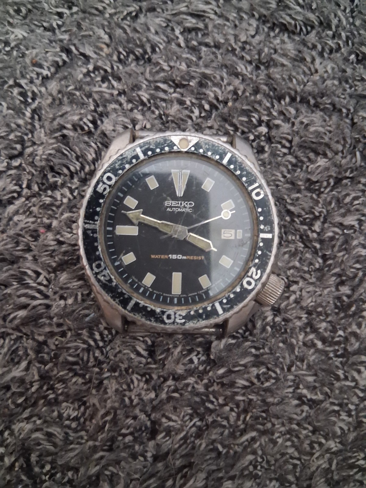 Seiko 7002-7000 Vintage Automatic Men's Diver's Watch… - Gem