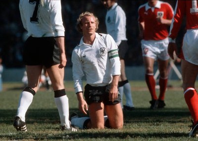 1978 World Cup Austria Germany Berti VOGTS kneels ground disappoin- Old Photo