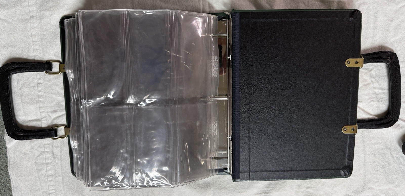 Boys Scouts Of America Patch Collector Binder W/Handles +16  Post Pages 