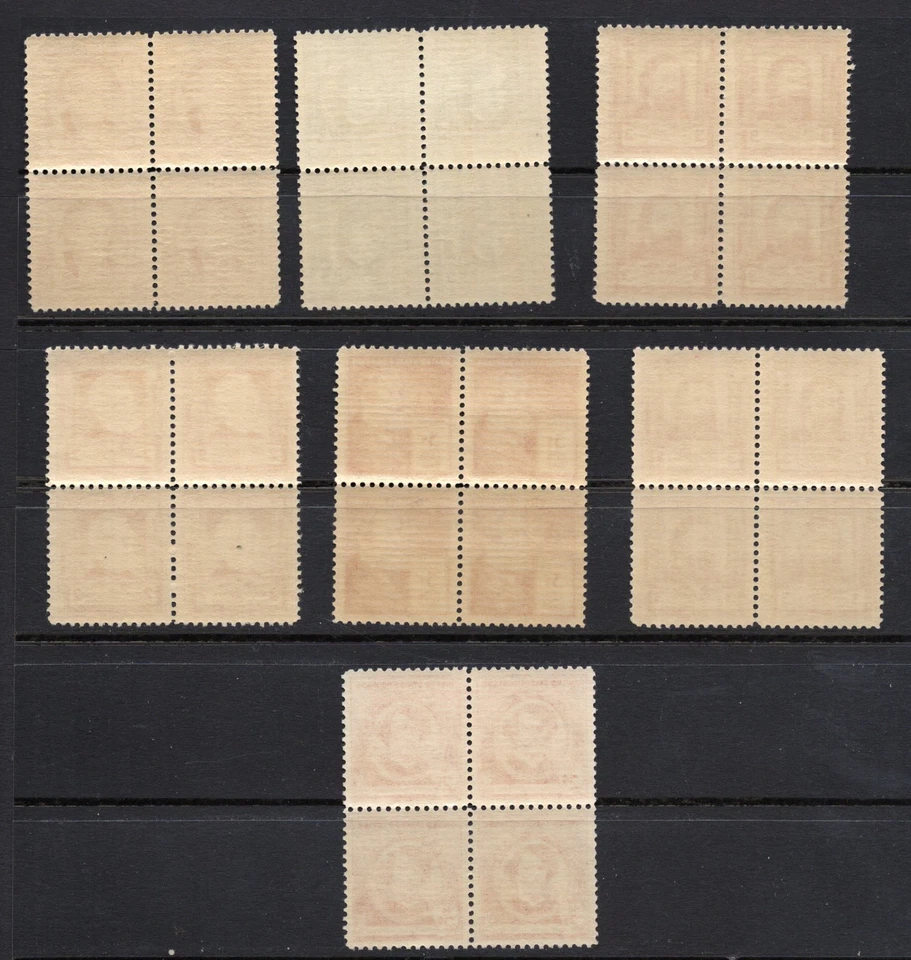 Miscellaneous Famous Americans Blocks,MNH, 1940, CV $43.20 (Lot B ) - Image 4 of 4