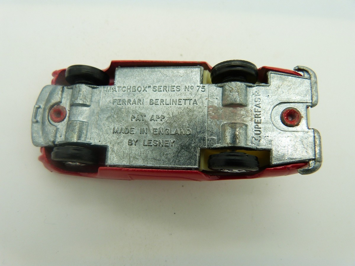 Matchbox Lesney Superfast 75 Ferrari Berlinetta in Original Box | eBay