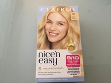 Clairol Nice'n Easy Permanent Hair Dye Natural 10 Extra Light Blonde Oil Infused