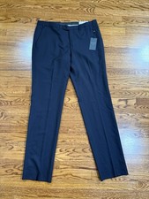 NWT Men s John Varvatos USA 100 Wool Navy Blue Slacks Dress Pants Size 38w
