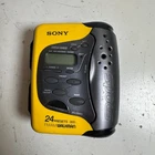 Vintage Sony Sports Walkman WM-FS473 Yellow AM/FM Radio Cassette Tape Player
