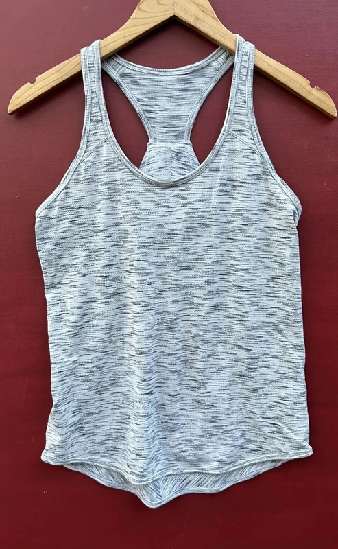 lululemon essential racerback strappy crew neck workout tank-top