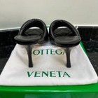 BOTTEGA VENETA LIDO QUILTED EMBOSSED LAGOON NAPPA LEATHER HEELED SANDALS SZ 38.5 — photo 6