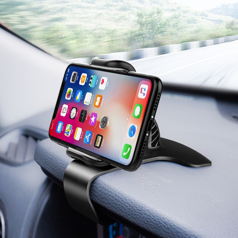 Car Dashboard Phone Clip Holder Mount Stand Cradle HUD Design Auto Accessories