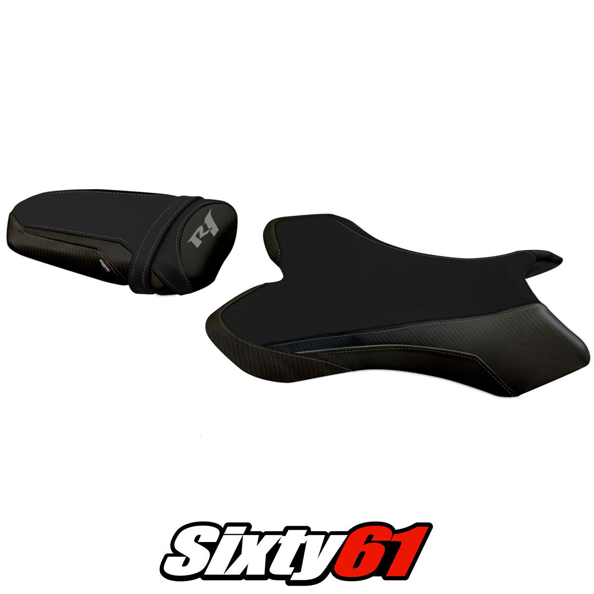 Yamaha YZF R1 2004 2005 2006 Seat Cover Tappezzeria Black | eBay