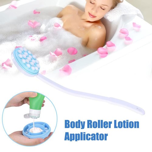 Roll A Lotion Body Lotion,Oil,Gel Applicator & Massager J7Q02024 Handle! D1W9
