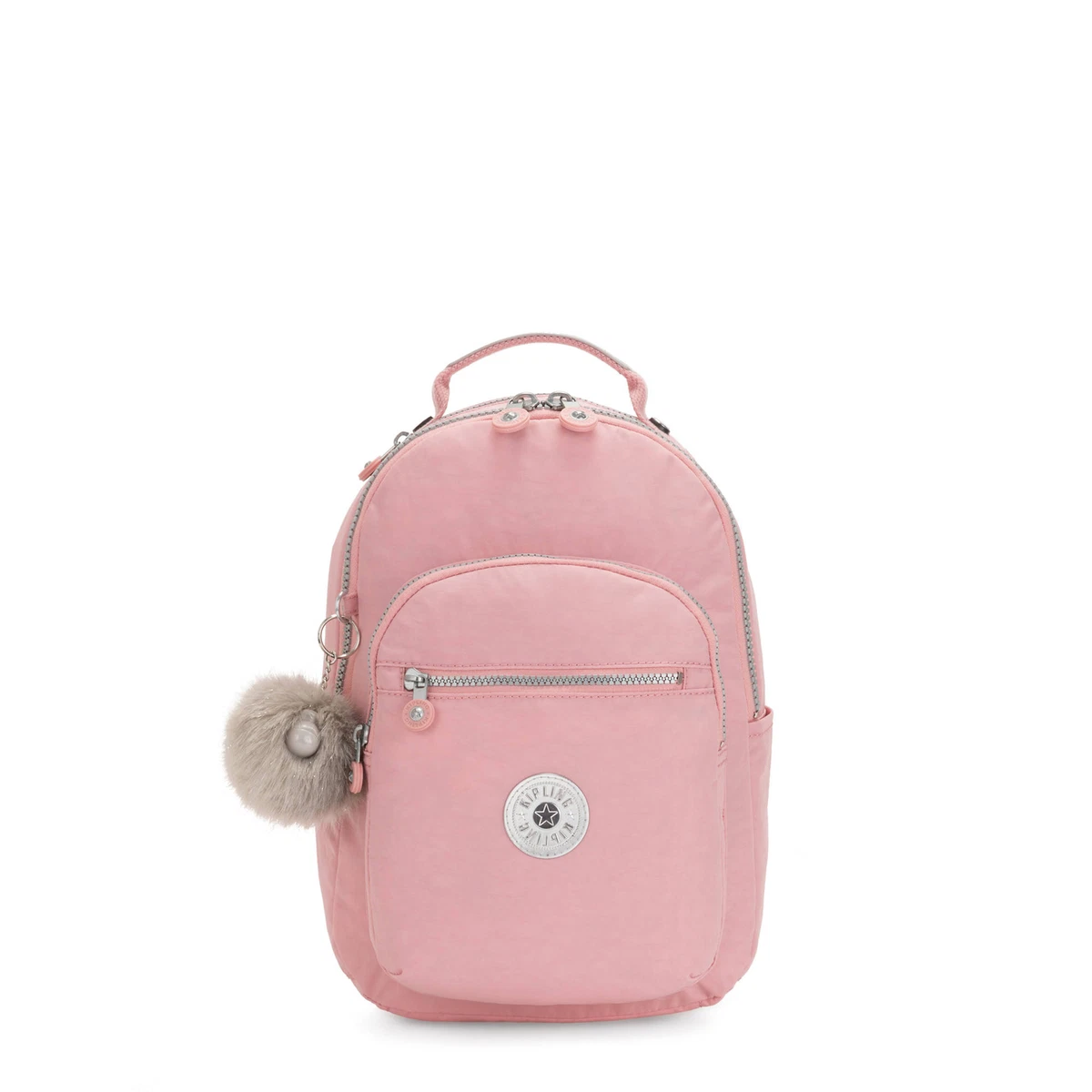 Rose gold cheap kipling backpack
