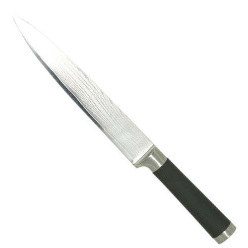 culinario Damastmesser, Damaszener Schneidemesser mit Soft-Touch-Griff - Bild 1 von 1