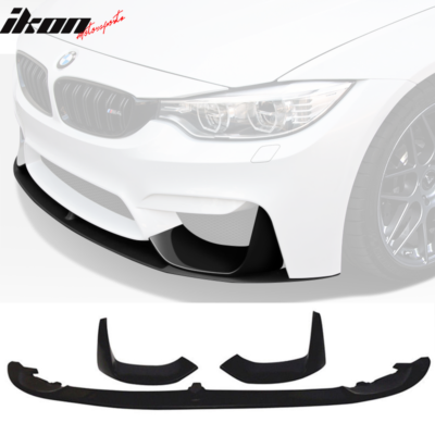 Fits 15-20 BMW F80 F82 M3 M4 P Style Front Bumper Lip Spoiler