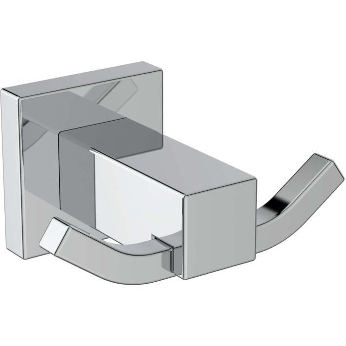 Идеальный стандартный IOM Cube Handtuchhaken E2193AA doppelt, mit Befestigungssatz,