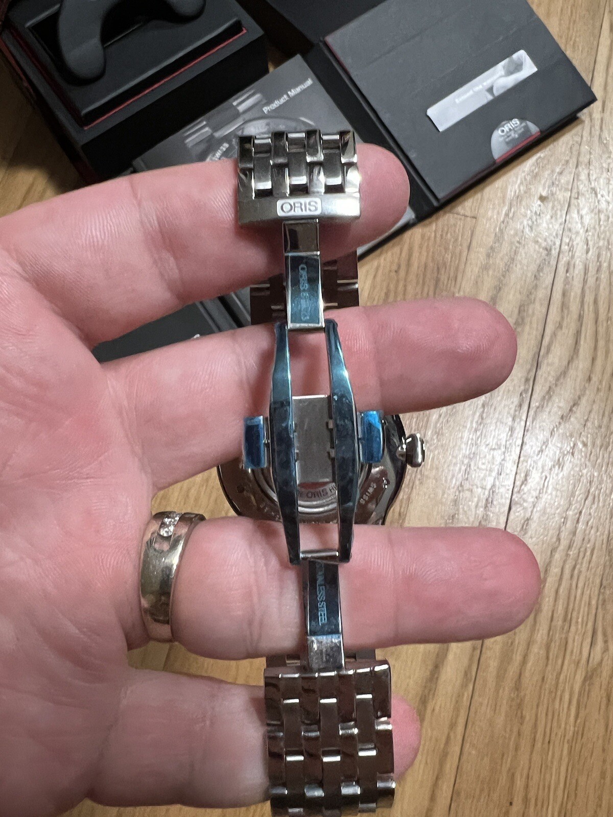 Oris Atelier Pointer Day Small Second Big Crown W… - image 4