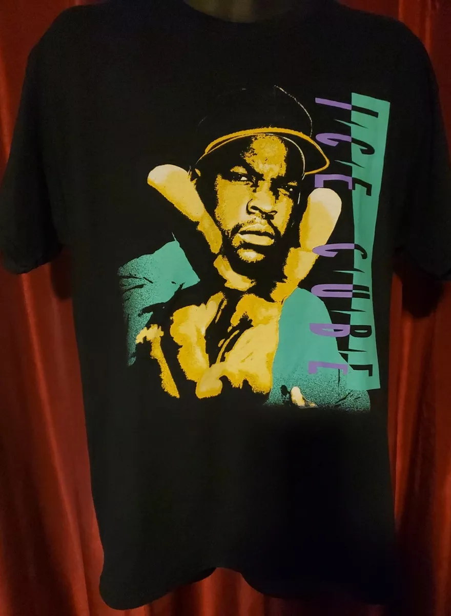 Ice Cube Peace Sign T-shirt Rap Hip Hop OG L, XL, 2XL RARE! Hard To Find!