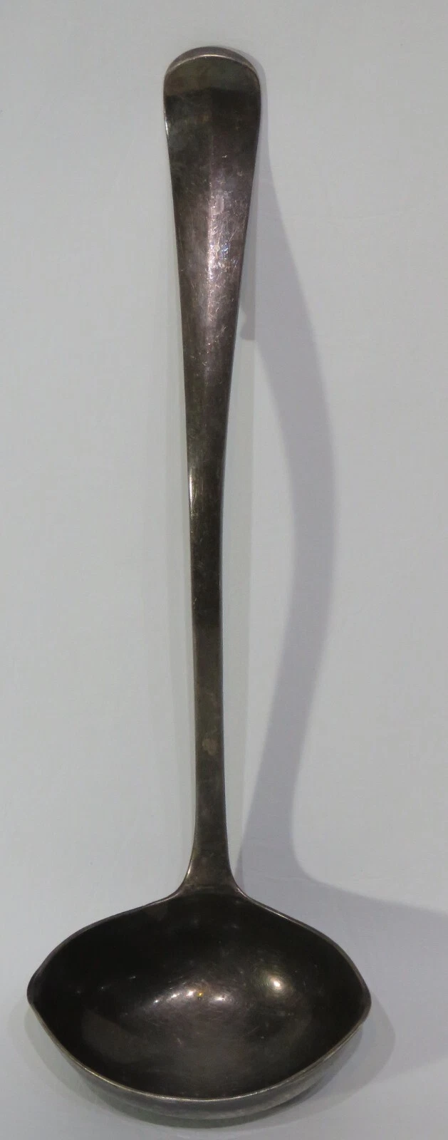 Gerity "Georgian" G 48 Silver Plate Large Soup Ladle 13" Vintage uu