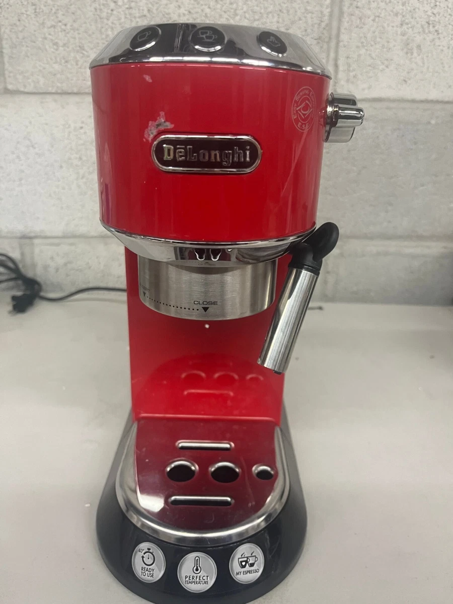 DeLonghi EC680R RED（DeLonghi EC680 15 Bar Pump Dedica Coffee 