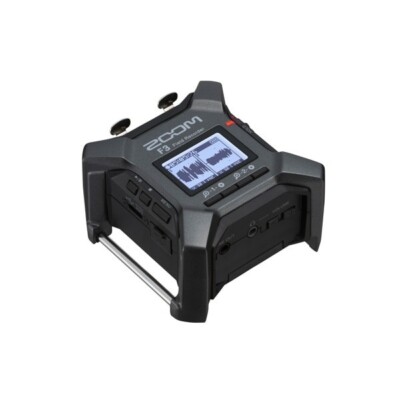 Zoom F3 Field Recorder 2 Channel Input 32bit Float Recording Black