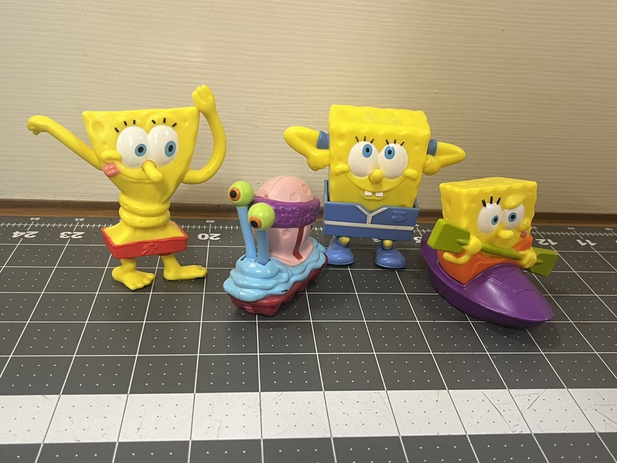 McDonalds 2012 Spongebob Squarepants Happy Meal 4 Toys | eBay
