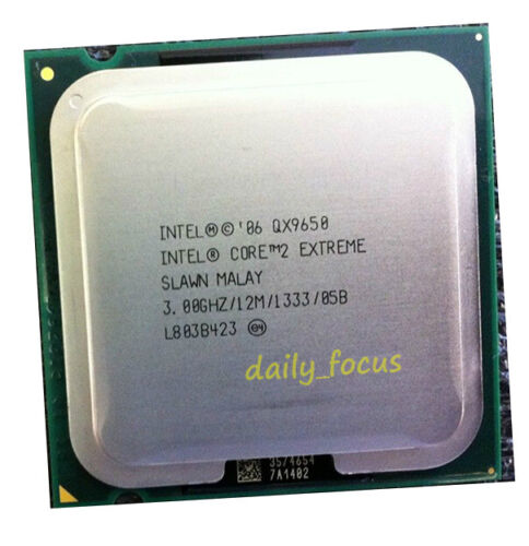 Intel Xeon QX9650 3 GHz Socket 775 4 cores 4 threads SLAWN CPU Processor 12 MB - Picture 2 of 4