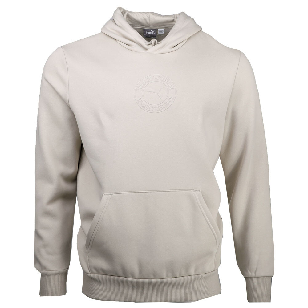 Спортивная одежда Puma в тон с графической толстовкой Мужская бежевая повседневная верхняя одежда 68439068