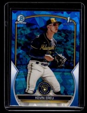 2023 Bowman Chrome Prospects Sapphire Kevin Ereu Milwaukee Brewers #BCP-229